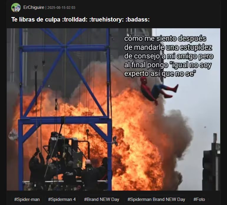 Escena del detrás de cámaras se han usado para memes. (Memedroid)
