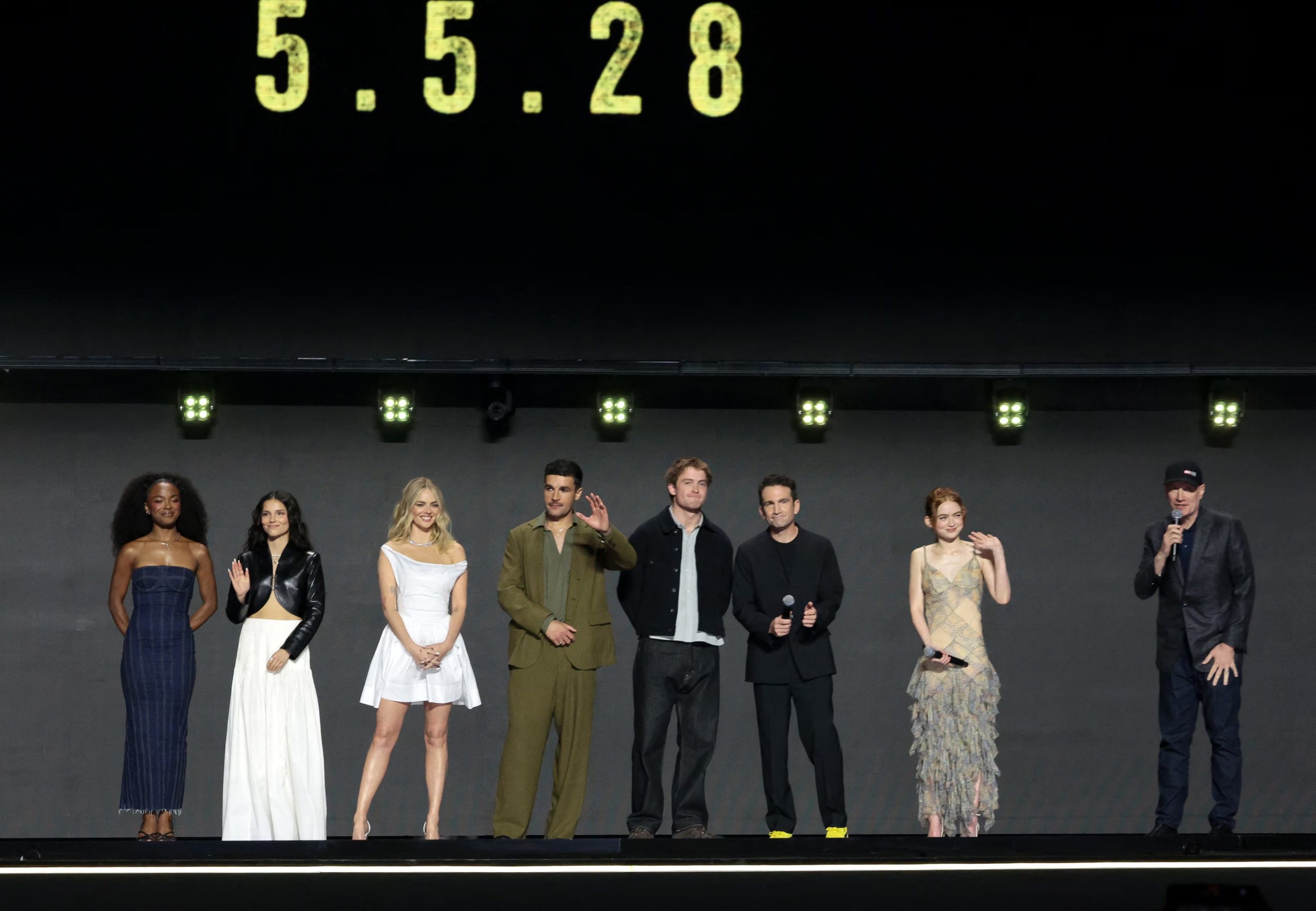 Feige señaló que habrá futuras incorporaciones al reparto, manteniendo el misterio sobre la alineación final de los X-Men.

(Photo by Jesse Grant / Getty Images via AFP)