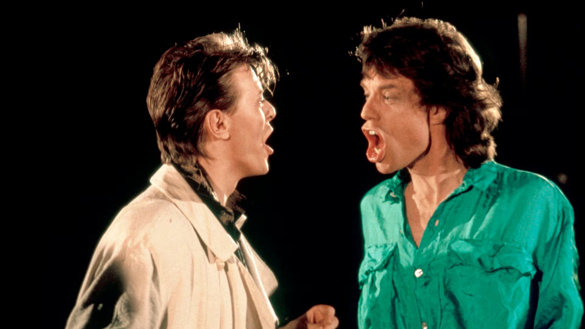 Jagger reconoce que la competencia con Bowie impulsó la creatividad y el desarrollo profesional de ambos (Photo by RB/Redferns)