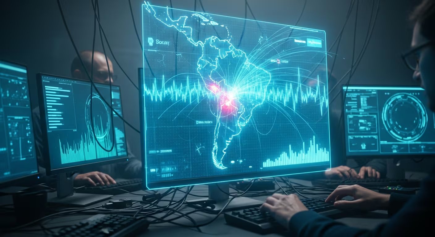 El método de ataque consiste en manipular el tráfico de internet de estas redes, desviando a los usuarios hacia páginas de inicio de sesión falsas. 
(Imagen Ilustrativa Infobae)