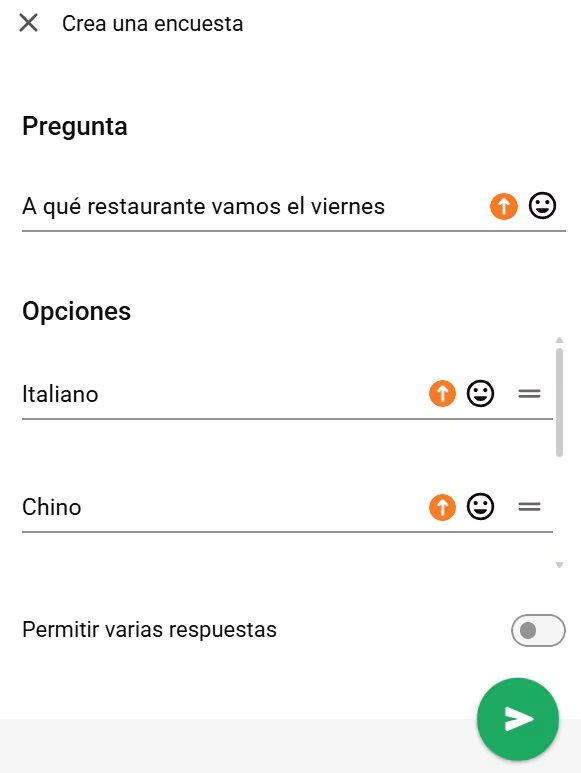 En las encuestas, ya se puede fijar un cierre para bloquear la votación al vencer el plazo. (WhatsApp)