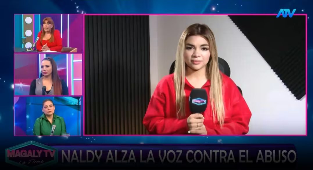 Caso Naldy Saldaña trasciende fronteras: Magaly Medina revela cobertura internacional de la denuncia contra La Bella Luz. Captura: Magaly Tv La Firme.