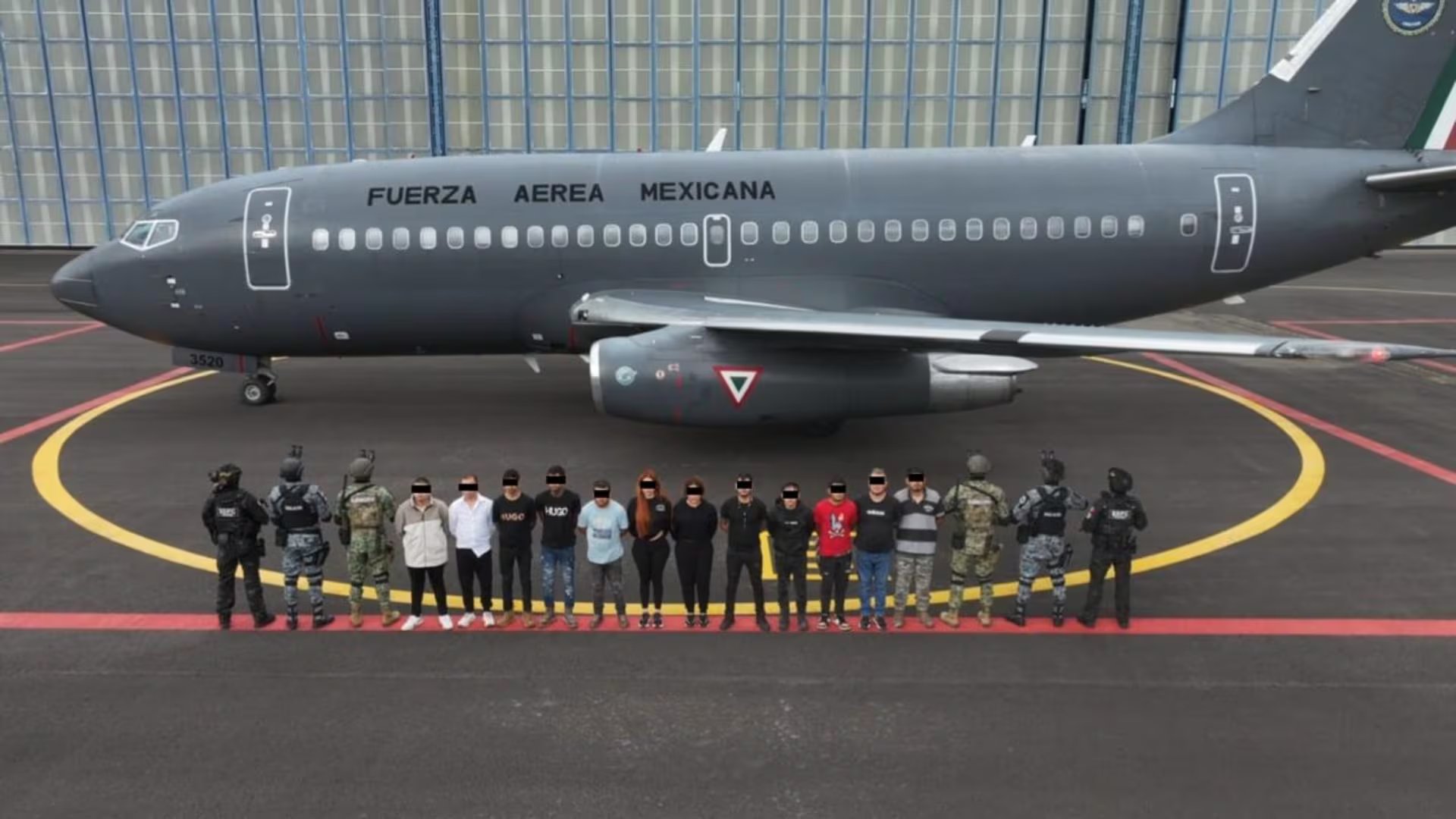 Las autoridades actualizaron a 12 la cifra de detenidos tras el operativo. Crédito: Especial