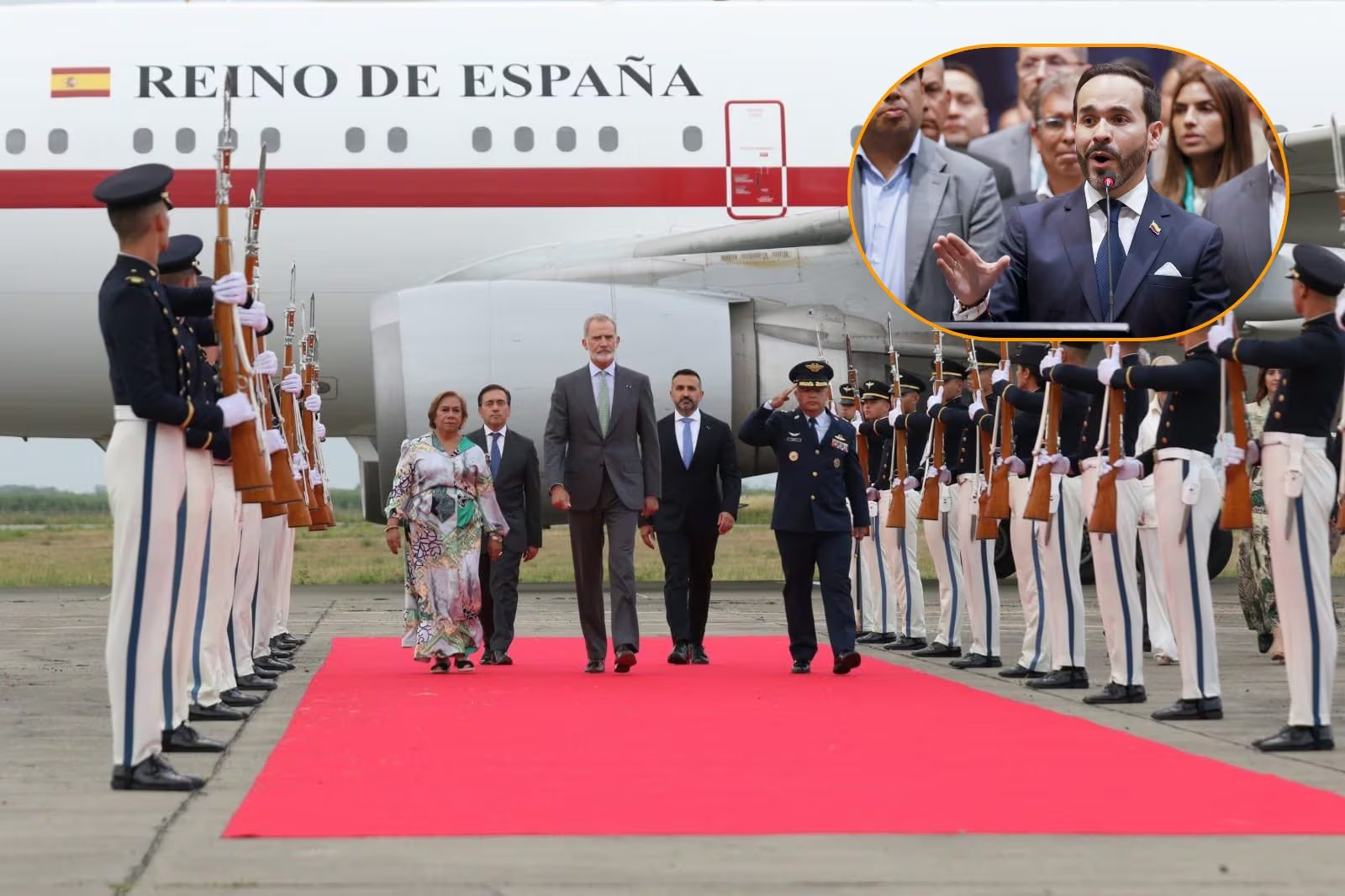 El rey Felipe en su última visita a Colombia (Alcaldía de Cali/Reuters)