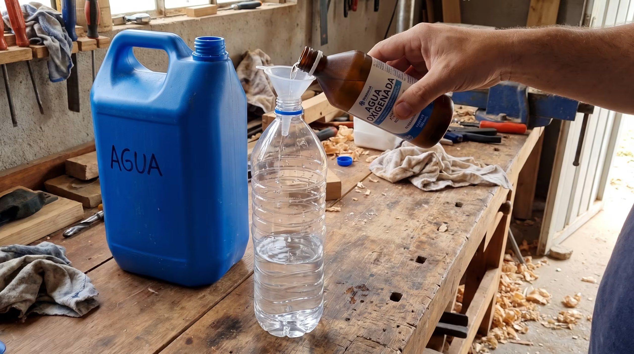 Con una aplicación de mezcla de agua oxigenada basta. (Imagen Ilustrativa Infobae)