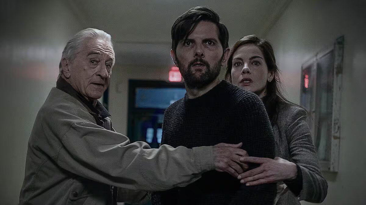 La historia mezcla drama familiar y suspenso, con un reparto liderado por De Niro, Adam Scott y otras estrellas de renombre (Netflix)