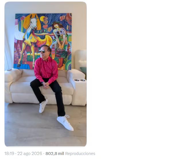 El presidente Gustavo Petro compartió una fotografía que no pasó desapercibida con su nuevo estilo de vida - crédito @petrogustavo/X