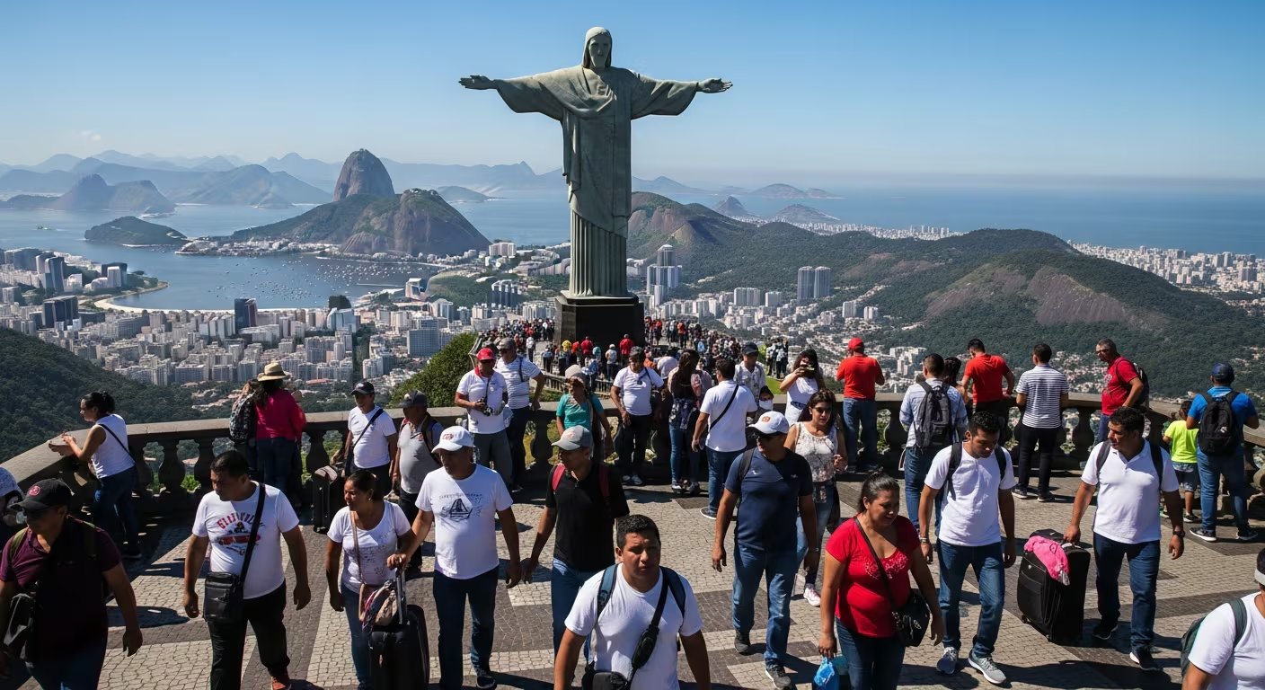 La escultura polaca supera al Cristo Redentor en altura, aunque no lidera el ranking mundial (Imagen Ilustrativa Infobae)