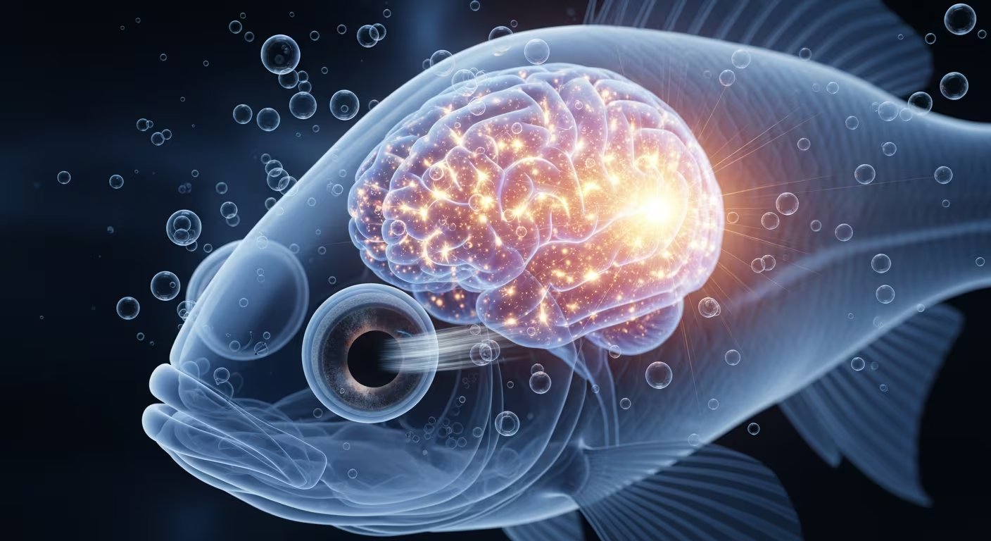 La nueva técnica permitió escanear el cerebro entero de Danio rerio 200 veces por segundo y seguir impulsos eléctricos individuales en tiempo real (Imagen Ilustrativa Infobae)
