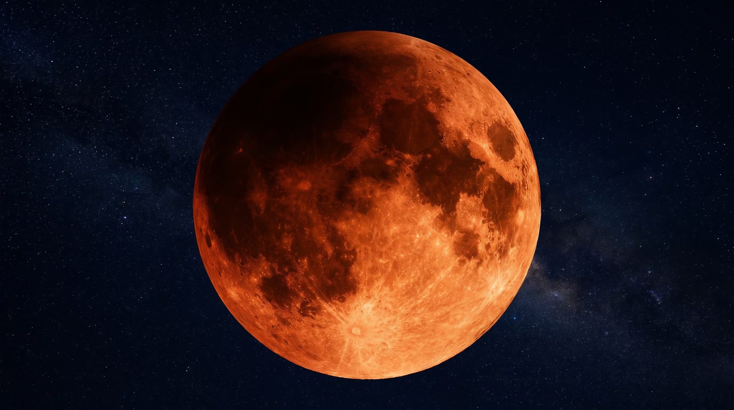 El punto máximo del eclipse ocurrirá a las 22:14 horas del 27 de agosto, tiempo del Centro de México. (Imagen Ilustrativa Infobae)