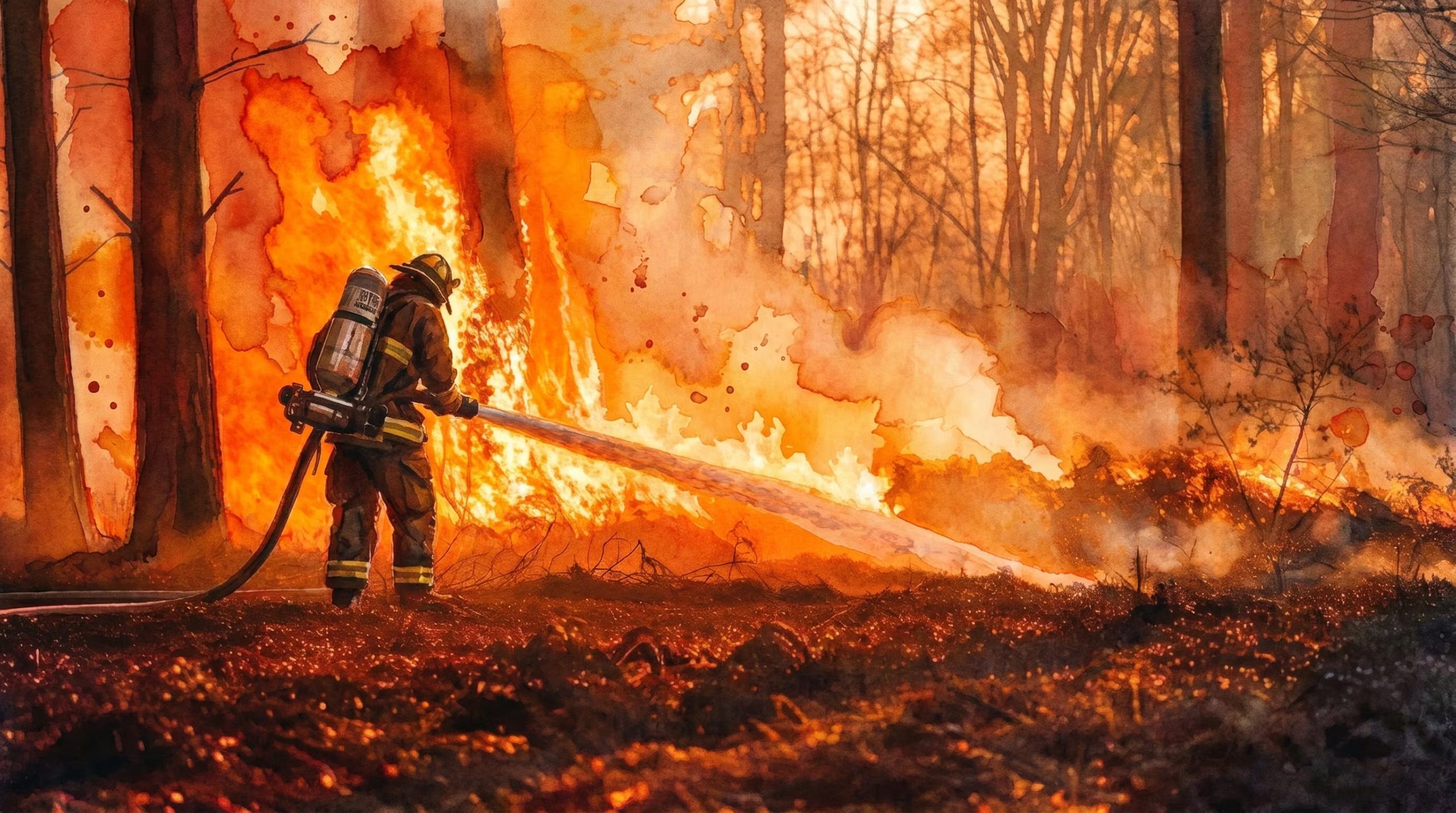 El estudio publicado en Global Change Biology vincula el aumento de los incendios forestales en Europa con temperaturas más altas, sequía y vientos intensos. (Imagen Ilustrativa Infobae)