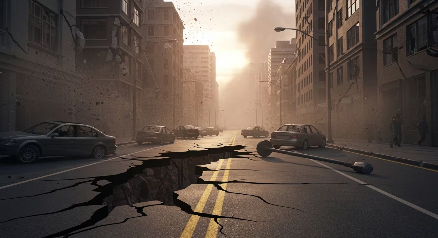 Los registros globales no muestran un aumento real de terremotos, aunque la investigación reciente reveló que ciertas fallas consideradas inactivas pueden acumular fuerza durante millones de años y ceder ante una perturbación mínima
(Imagen Ilustrativa Infobae)