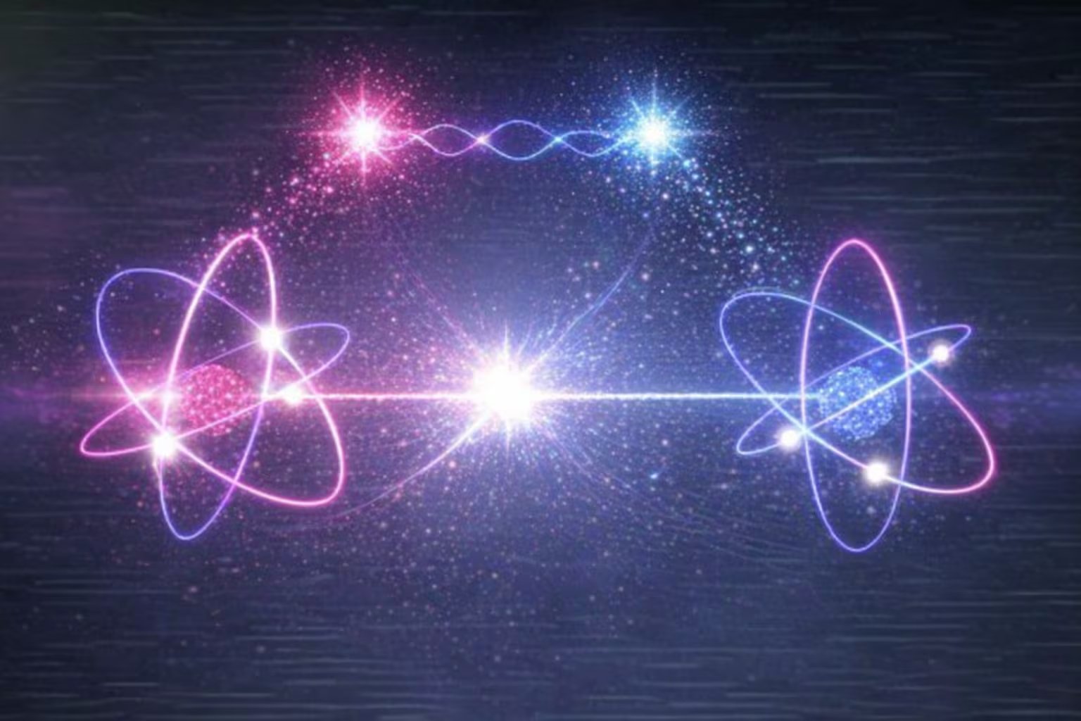 En la física cuántica, se pueden crear estados híbridos de luz y materia. (Imagen Ilustrativa Infobae)