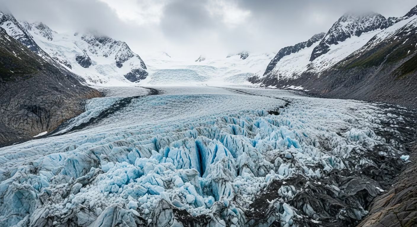 El deshielo acelerado y las lluvias intensas alteran el peso y la presión sobre la corteza terrestre, lo que puede detonar terremotos y erupciones (Imagen Ilustrativa Infobae)