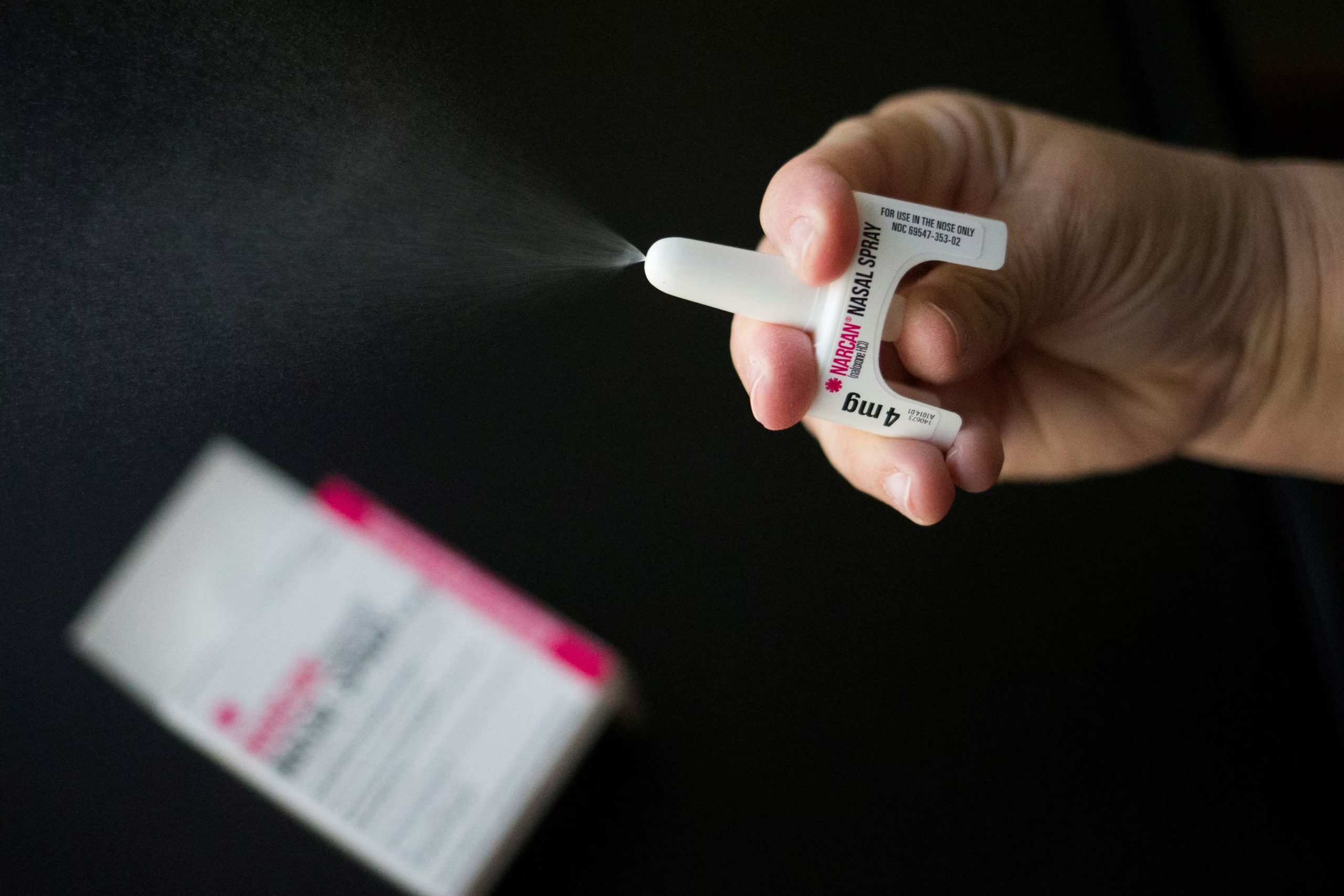 En la vivienda de la actriz encontraron Narcan, la versión más conocida de la naloxona que la OMS define como un antagonista de los opioides (REUTERS/Adrees Latif)