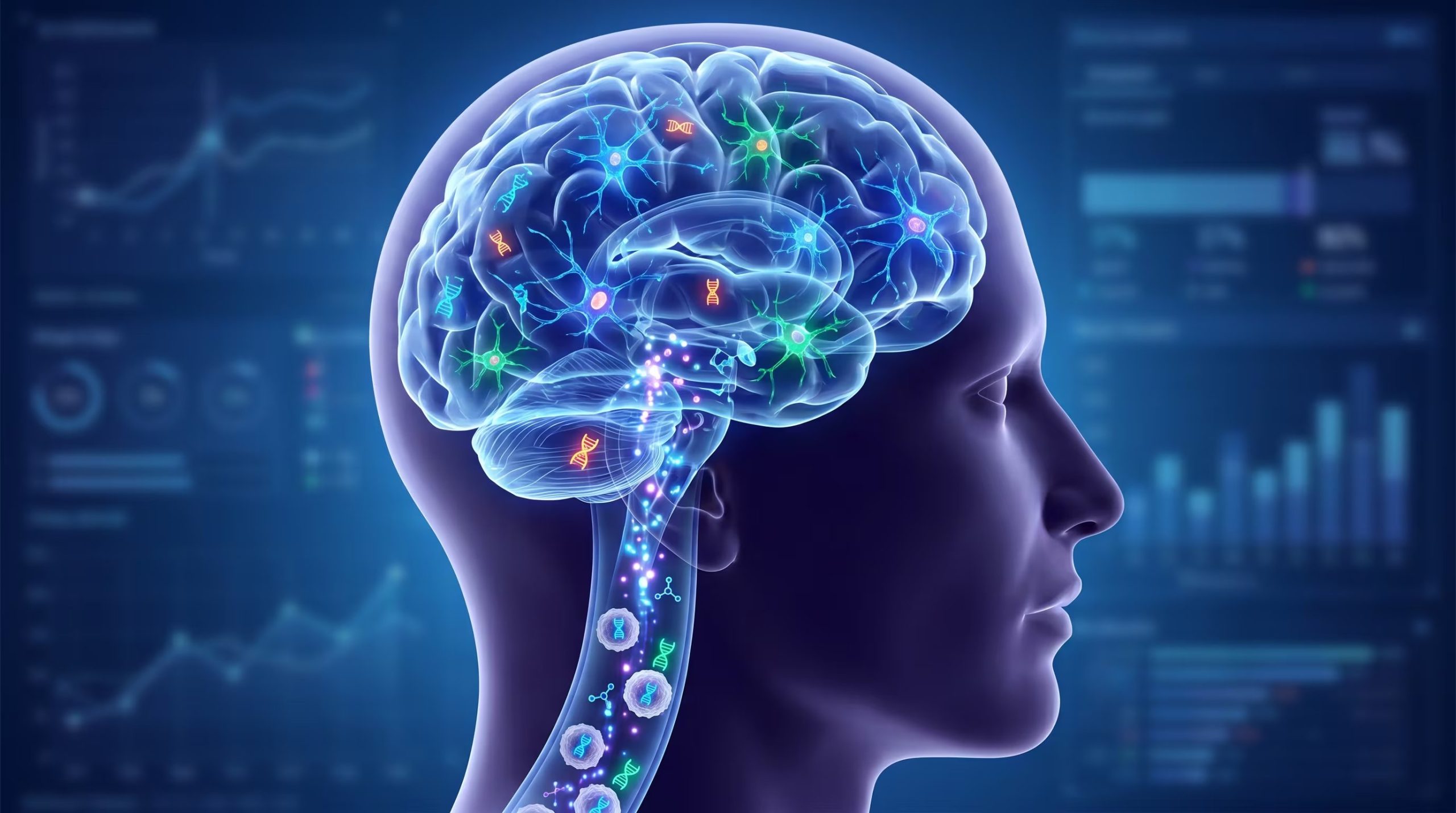 La regulación epigenética y la memoria celular ayudan a explicar por qué la evolución del Alzheimer, la ELA y la demencia frontotemporal varía entre pacientes. (Imagen Ilustrativa Infobae)