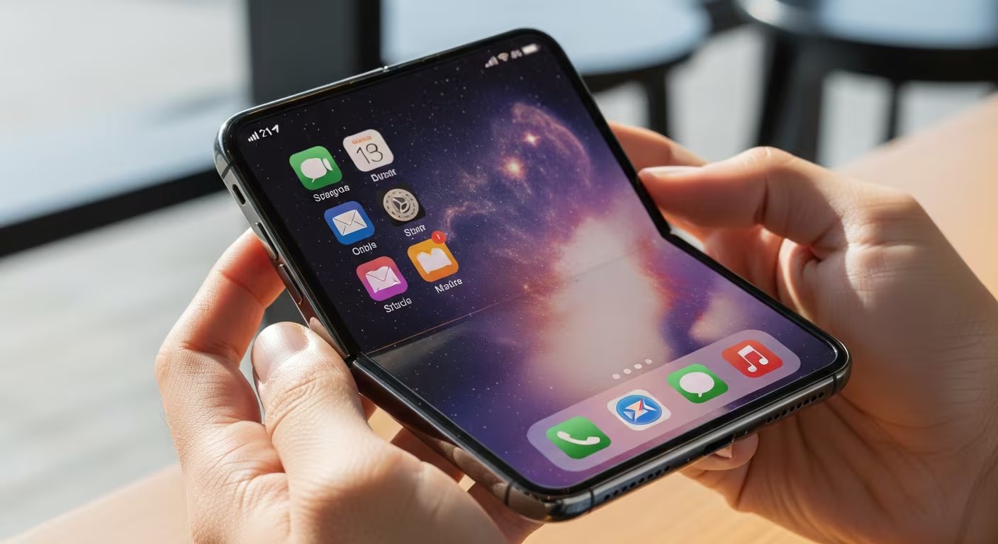 El iPhone plegable sería la sorpresa del Apple Event del 9 de setiembre. (Imagen Ilustrativa Infobae)