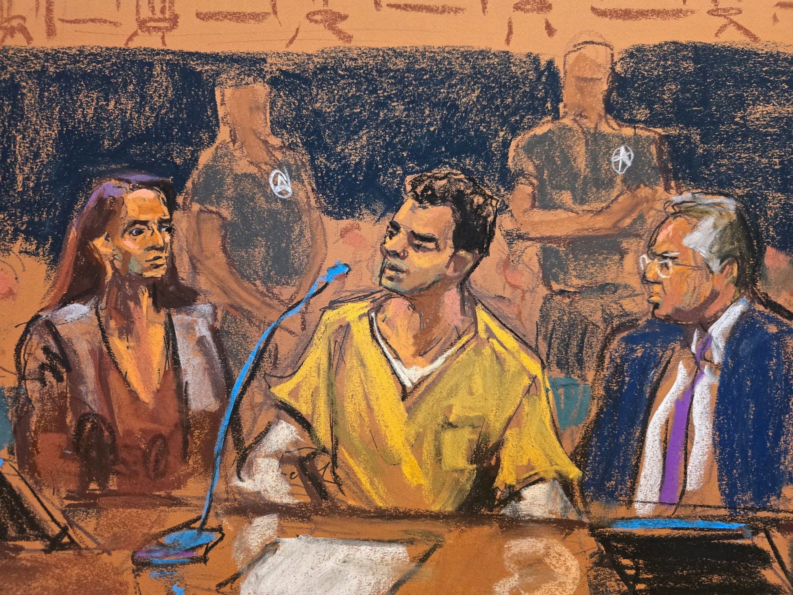 Mangione admitió que disparó contra Brian Thompson en Manhattan el 4 de diciembre de 2024 durante una audiencia federal (REUTERS/Jane Rosenberg)