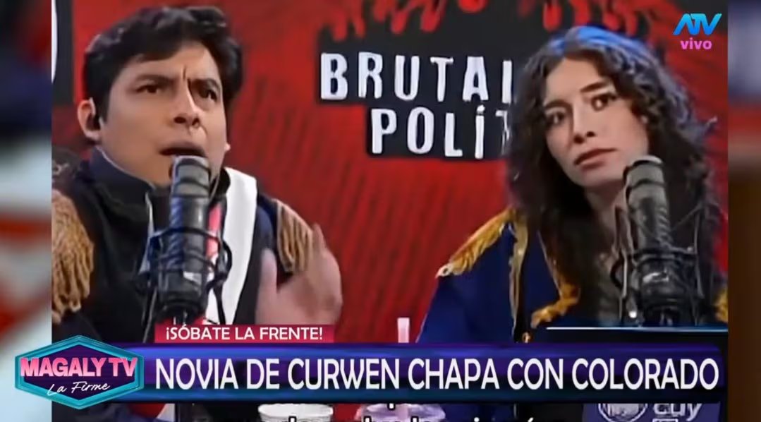 Carla Campos, pareja de Curwen: video la muestra bailando muy cerca de otro hombre en una discoteca, ¿se besaron? Captura: Magaly TV La Firme.