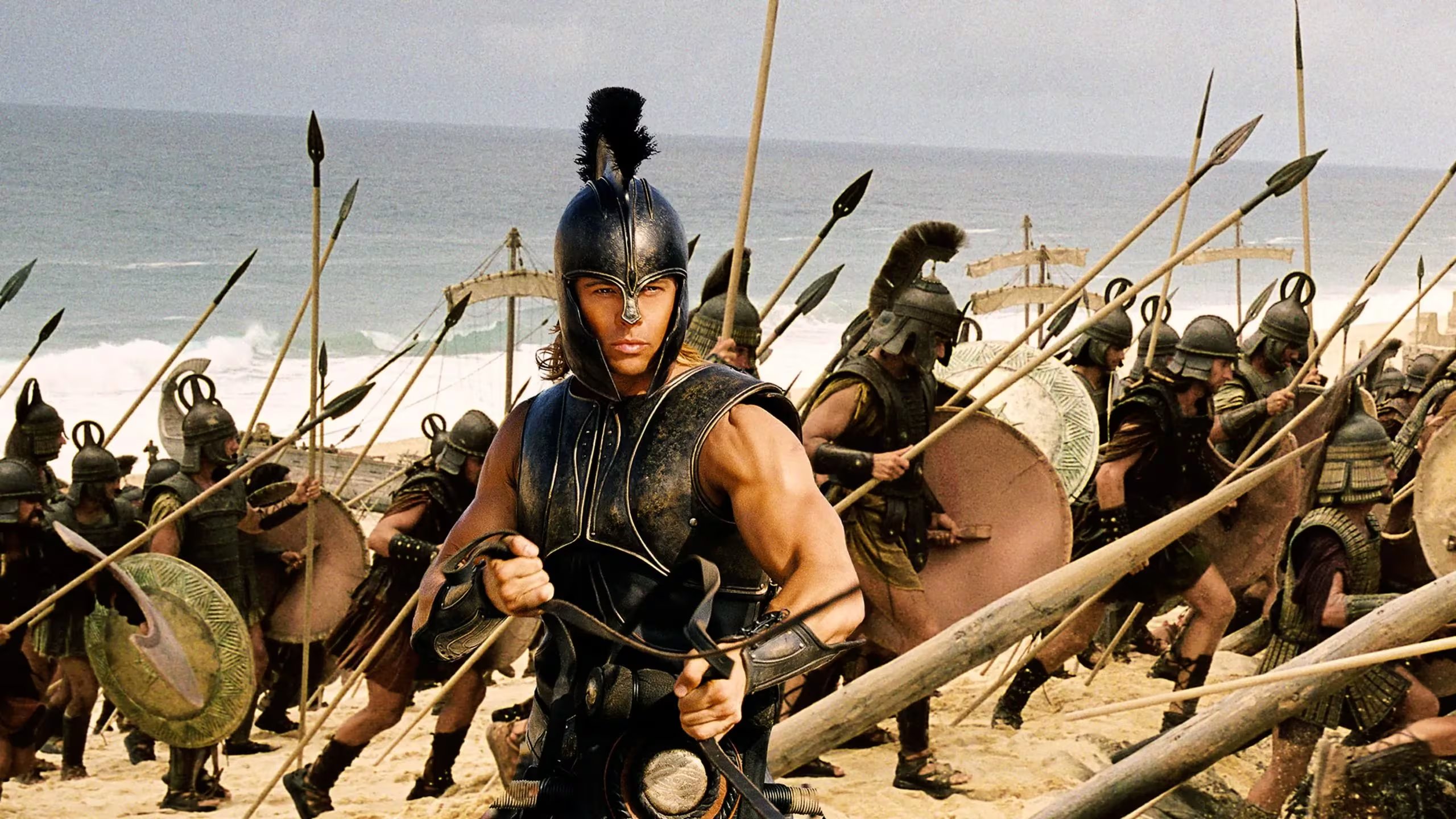 Brad Pitt en 'Troya'