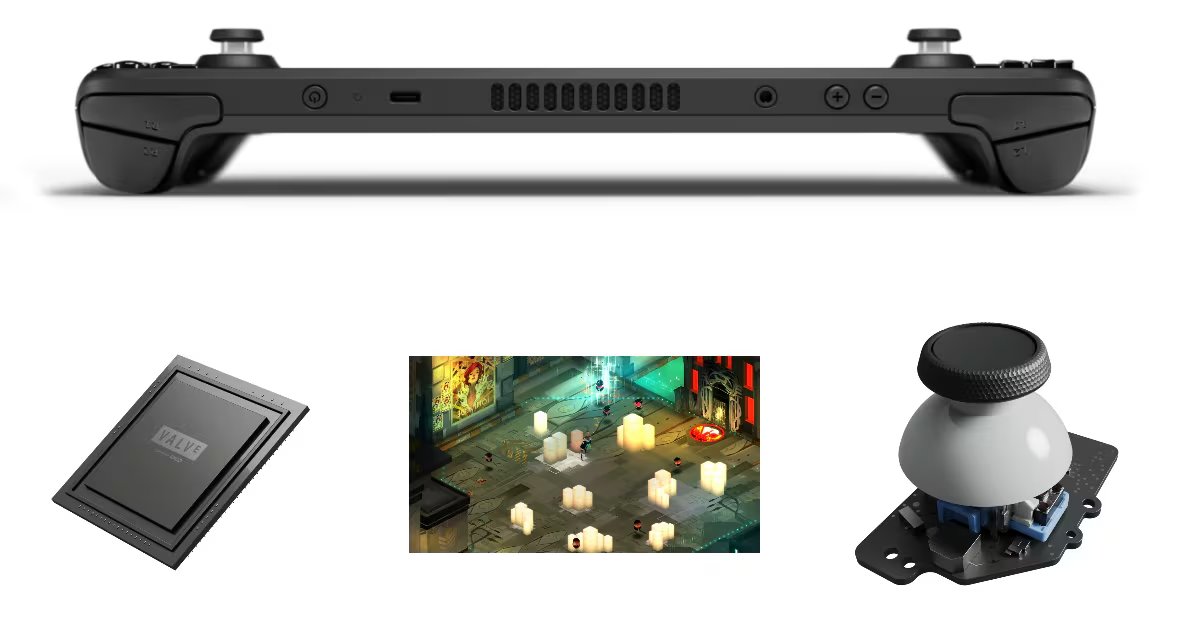 Así luce el Steam Deck OLED. (store.steampowered.com)