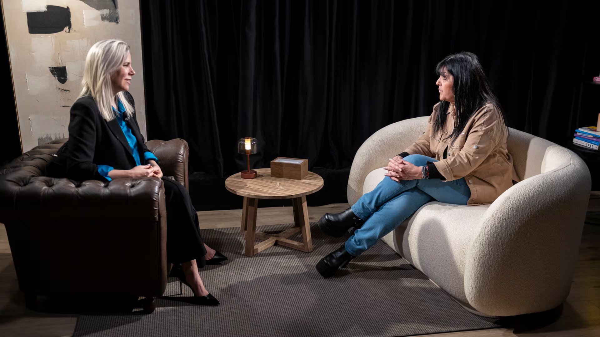 María Ángeles Yossi con Tatiana Schapiro en Infobae