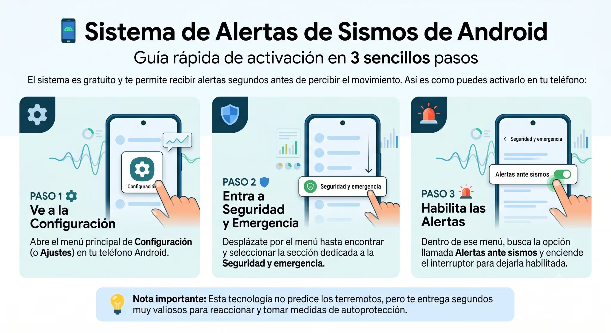 Dado caso que no encuentres este ajuste, puede consultar en Gemini el paso a paso según el fabricante de tu celular. (X: GoogleColombia)