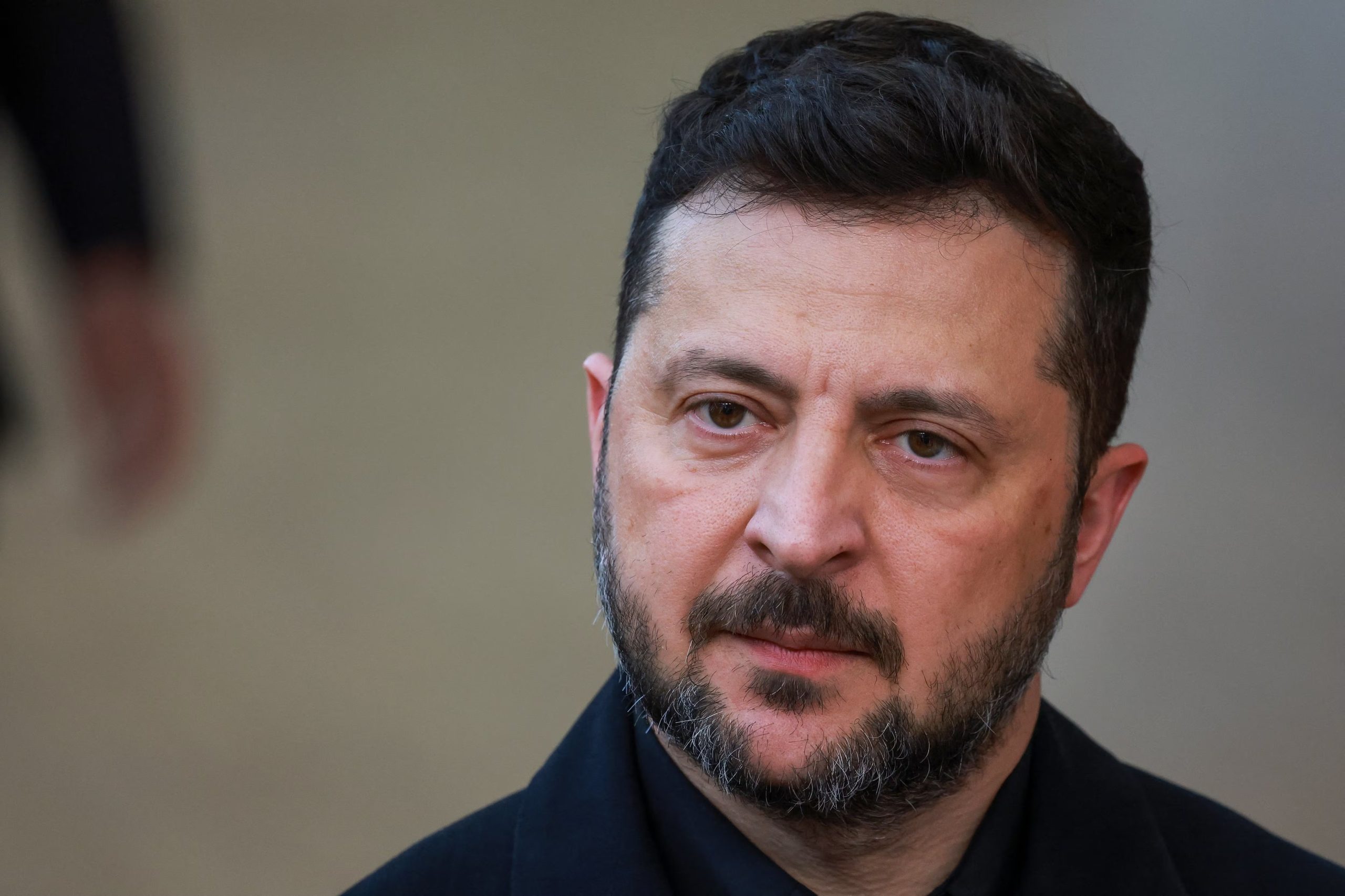 El presidente de Ucrania, Volodimir Zelensky (REUTERS/Yves Herman)