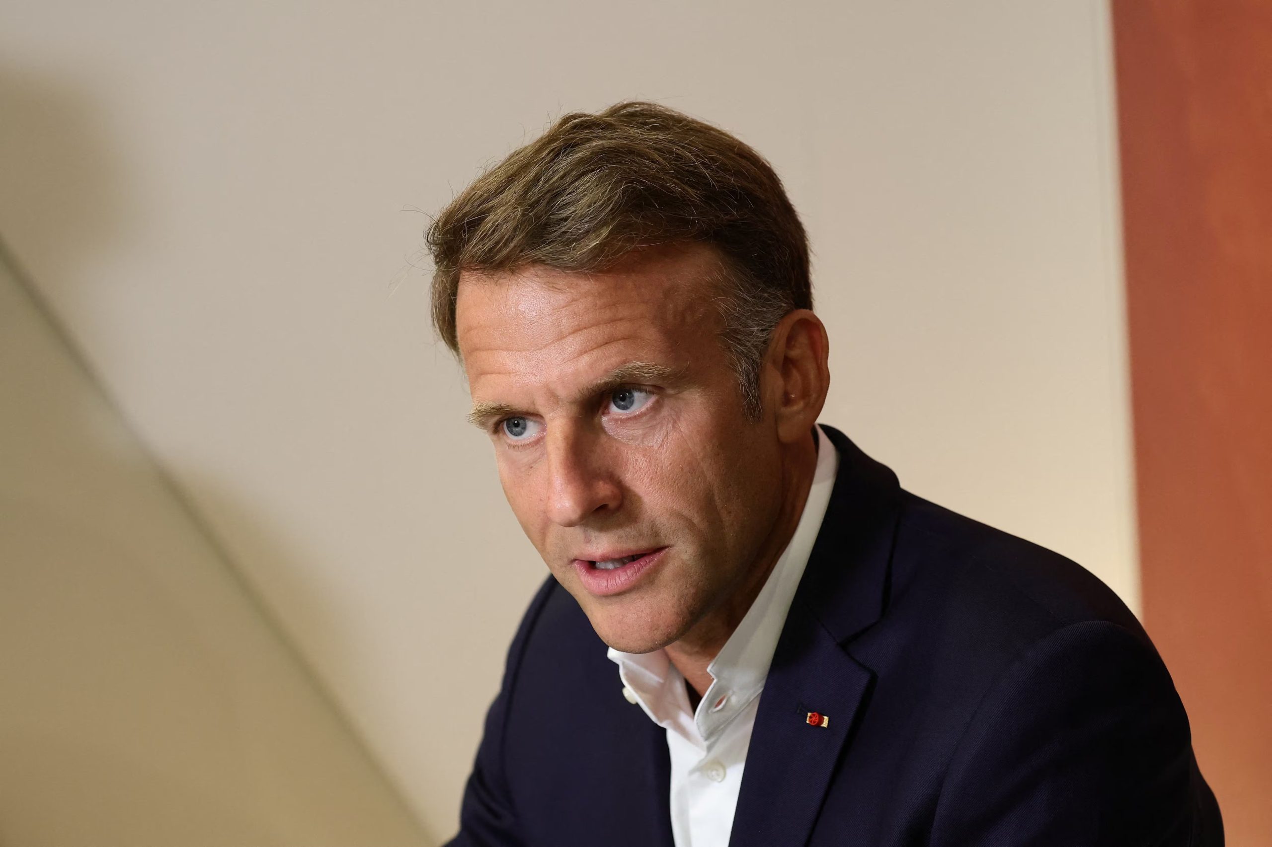 El presidente francés, Emmanuel Macron (REUTERS)