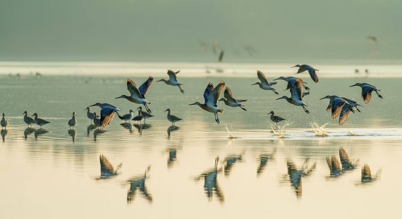 El estudio señaló que el oído interno de las aves migratorias podría intervenir en la detección de señales magnéticas naturales, una hipótesis que será puesta a prueba en nuevos experimentos (Imagen Ilustrativa Infobae)