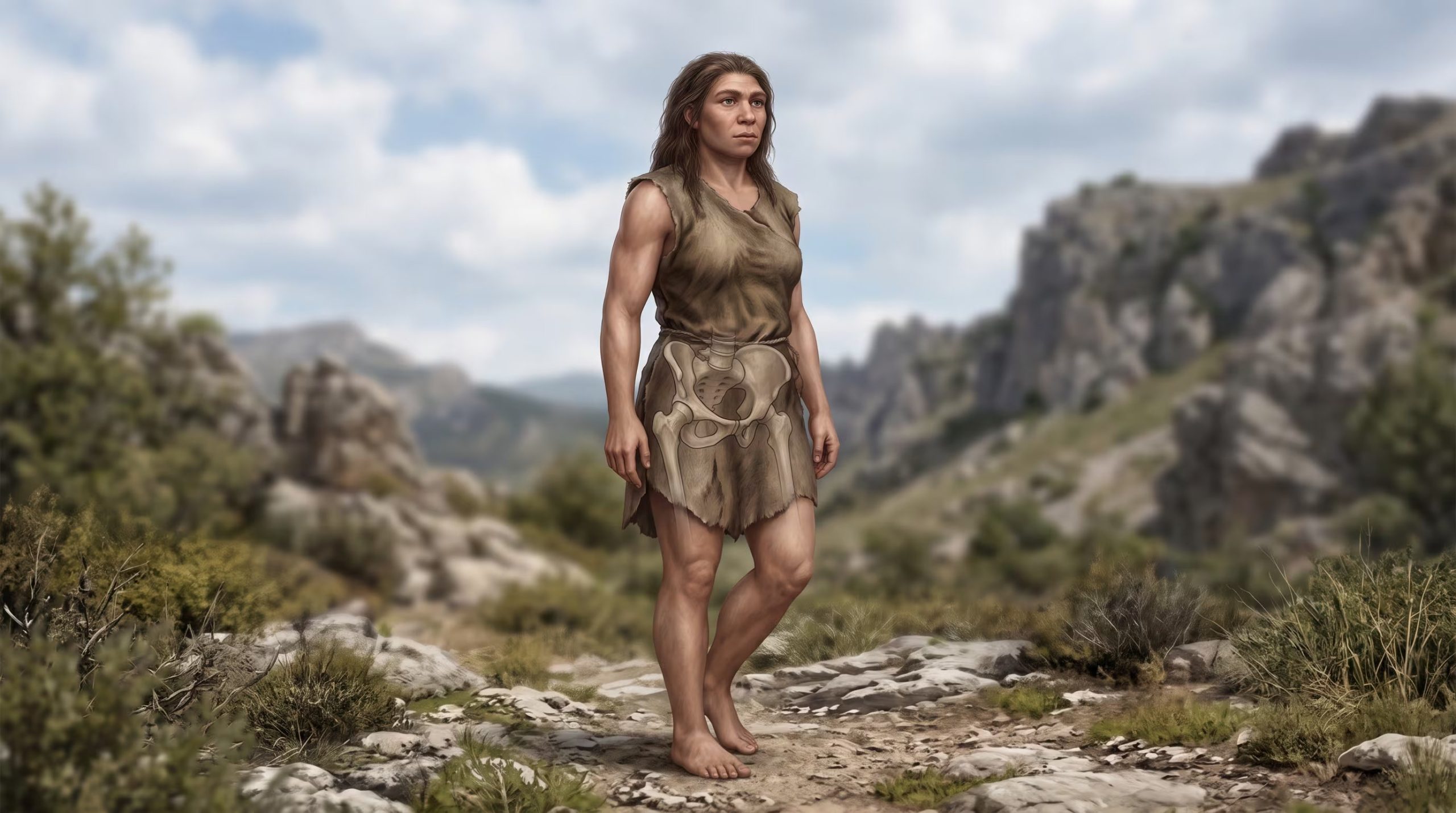 Los huesos pélvicos casi completos permitieron revisar con mejor base anatómica una discusión histórica de la paleoantropología sobre la cadera humana (Imagen Ilustrativa Infobae)