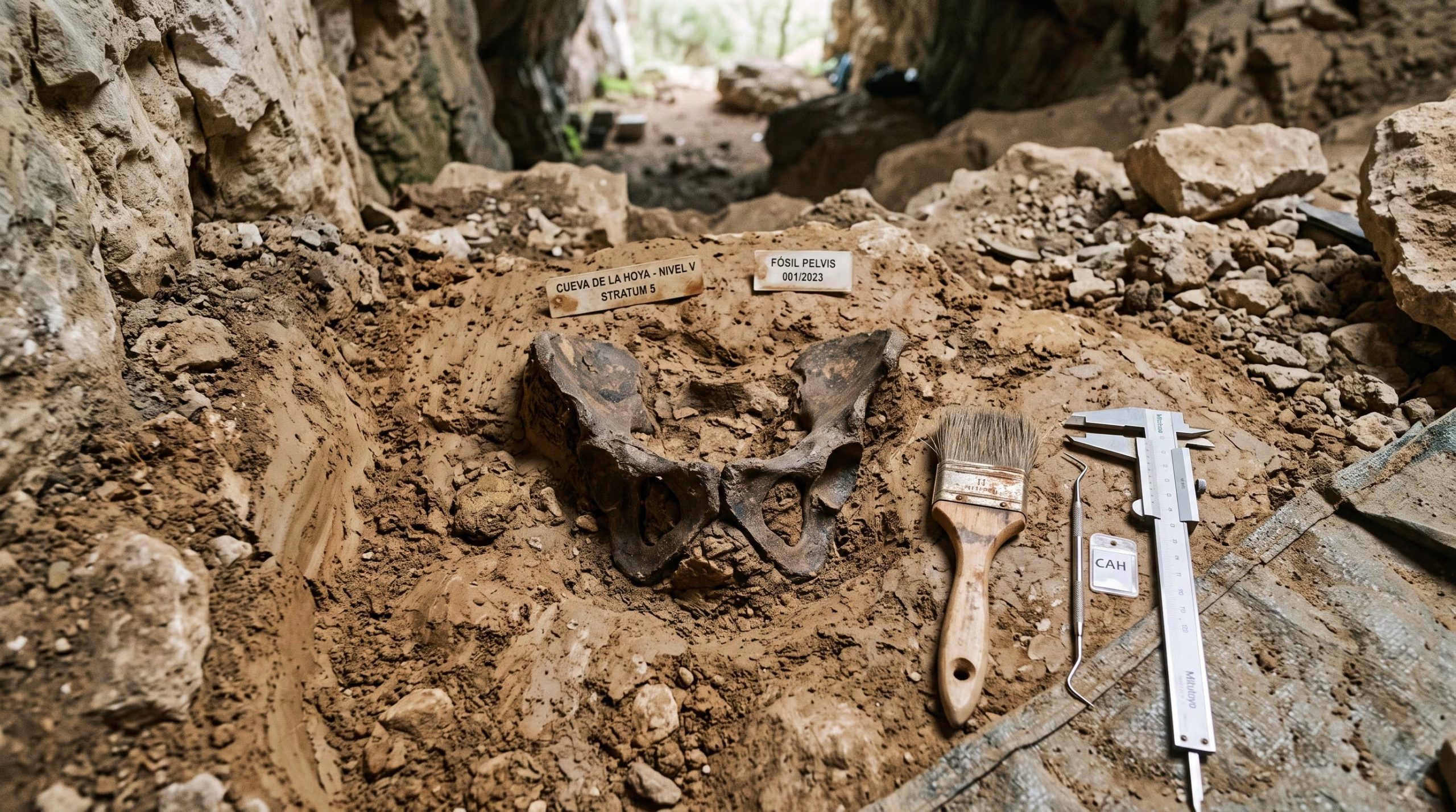 Las principales diferencias entre neandertales y humanos modernos aparecieron en sectores ligados al desplazamiento, con menor inclinación pélvica y una curvatura lumbar menos pronunciada (Imagen Ilustrativa Infobae)