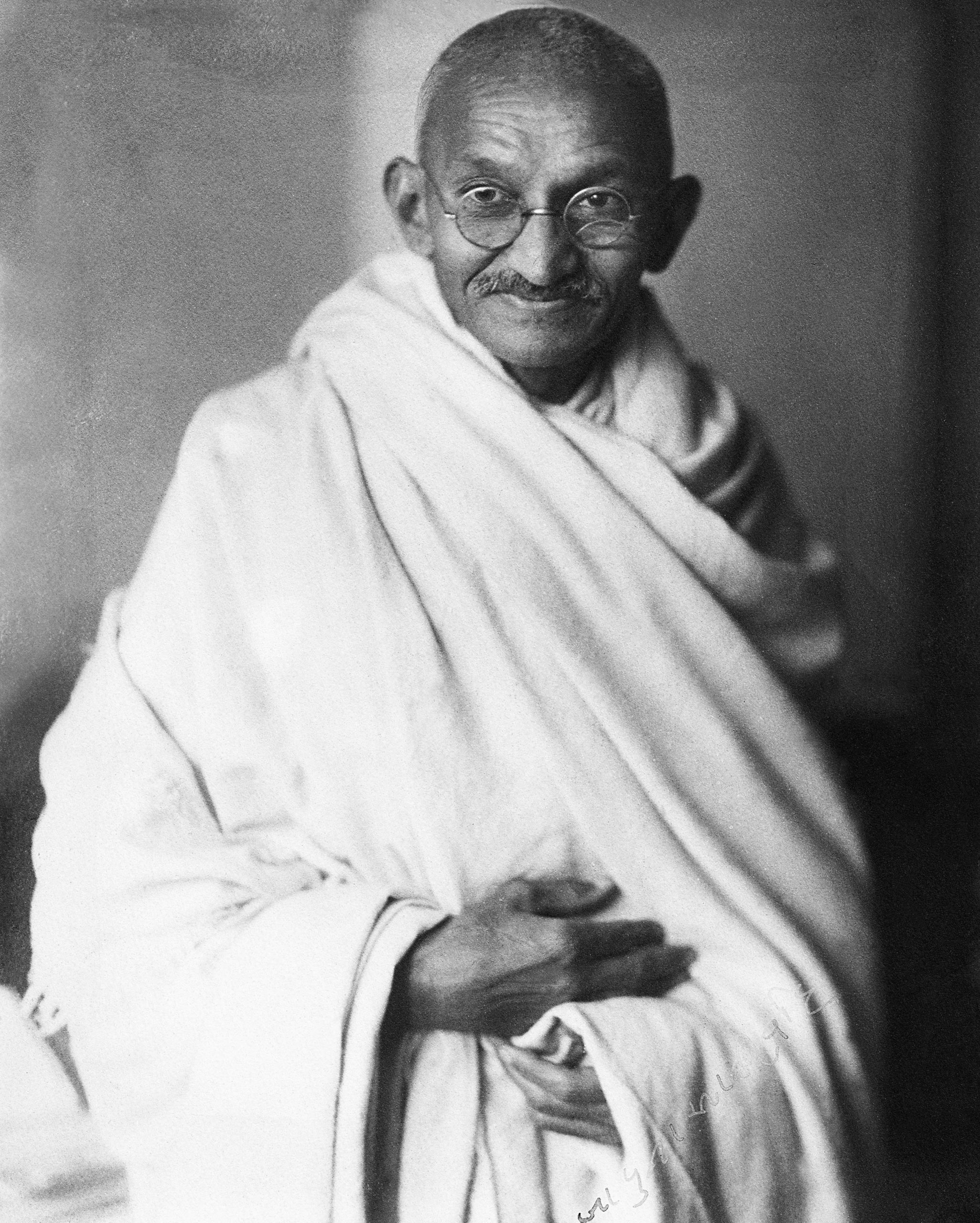 Mohandas Karamchand Gandhi (1869 - 1948) (Dinodia Photos)