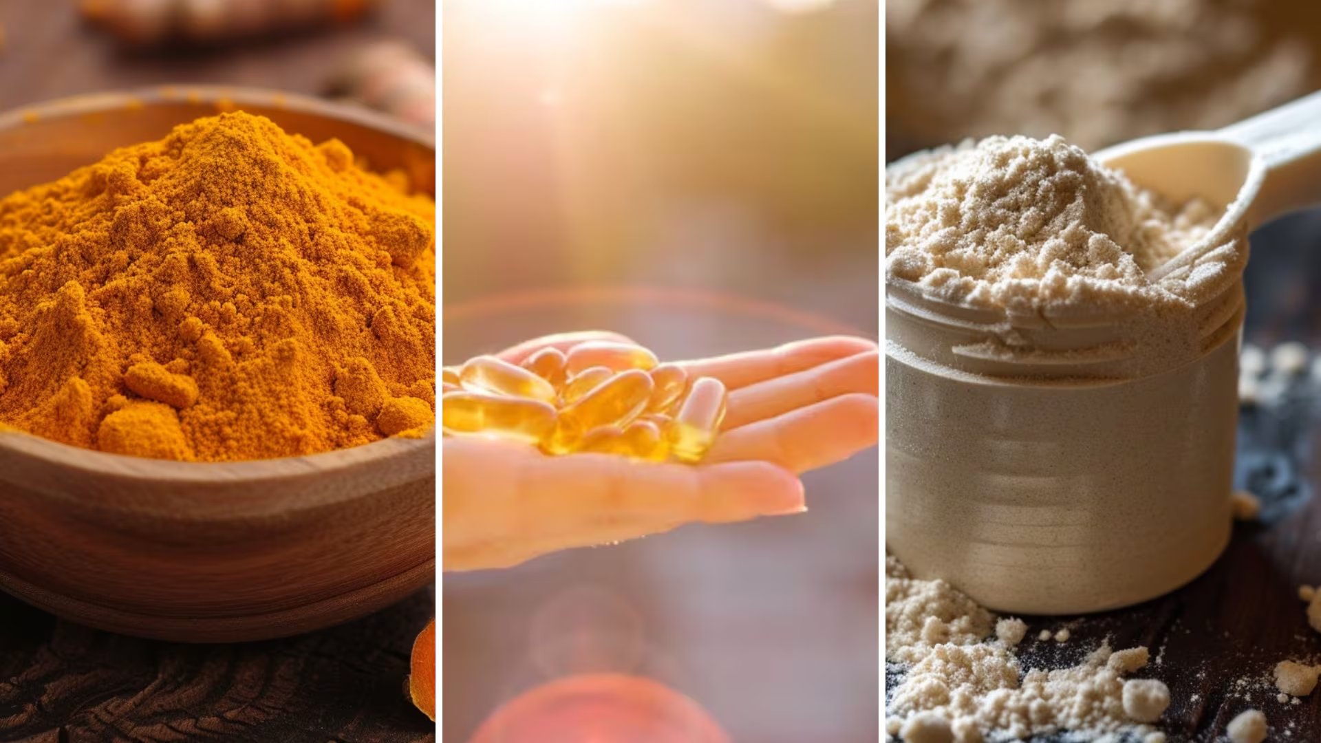 Su protocolo de longevidad incluye creatina, omega-3, vitamina D, multivitamínicos, té verde y cúrcuma con respaldo científico (Imagen Ilustrativa Infobae)