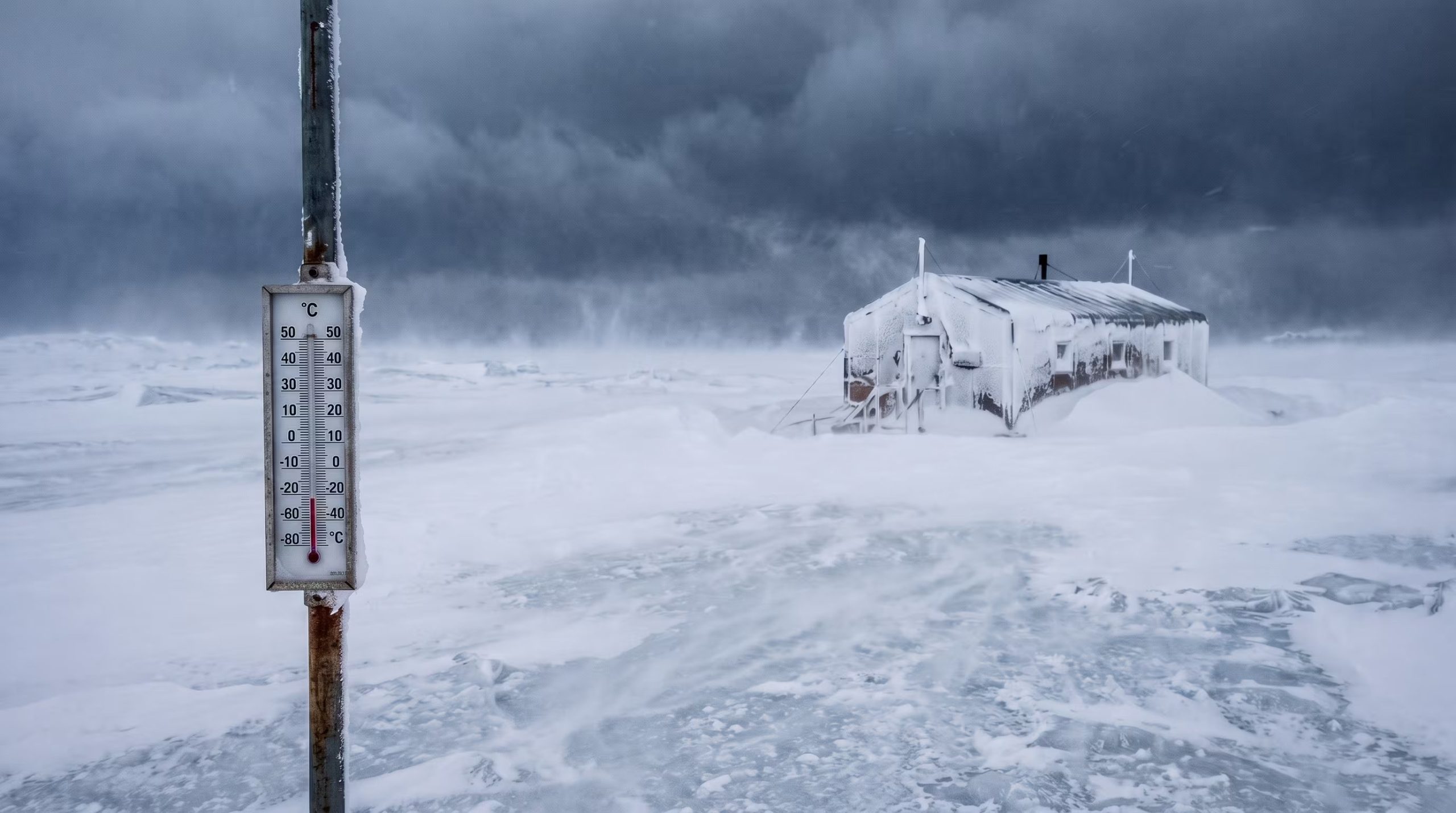 La estación Concordia funciona en la meseta antártica sobre una capa de hielo de 3.292 metros y a más de 965 kilómetros de la costa, condiciones que favorecen temperaturas extremas (Imagen Ilustrativa Infobae)