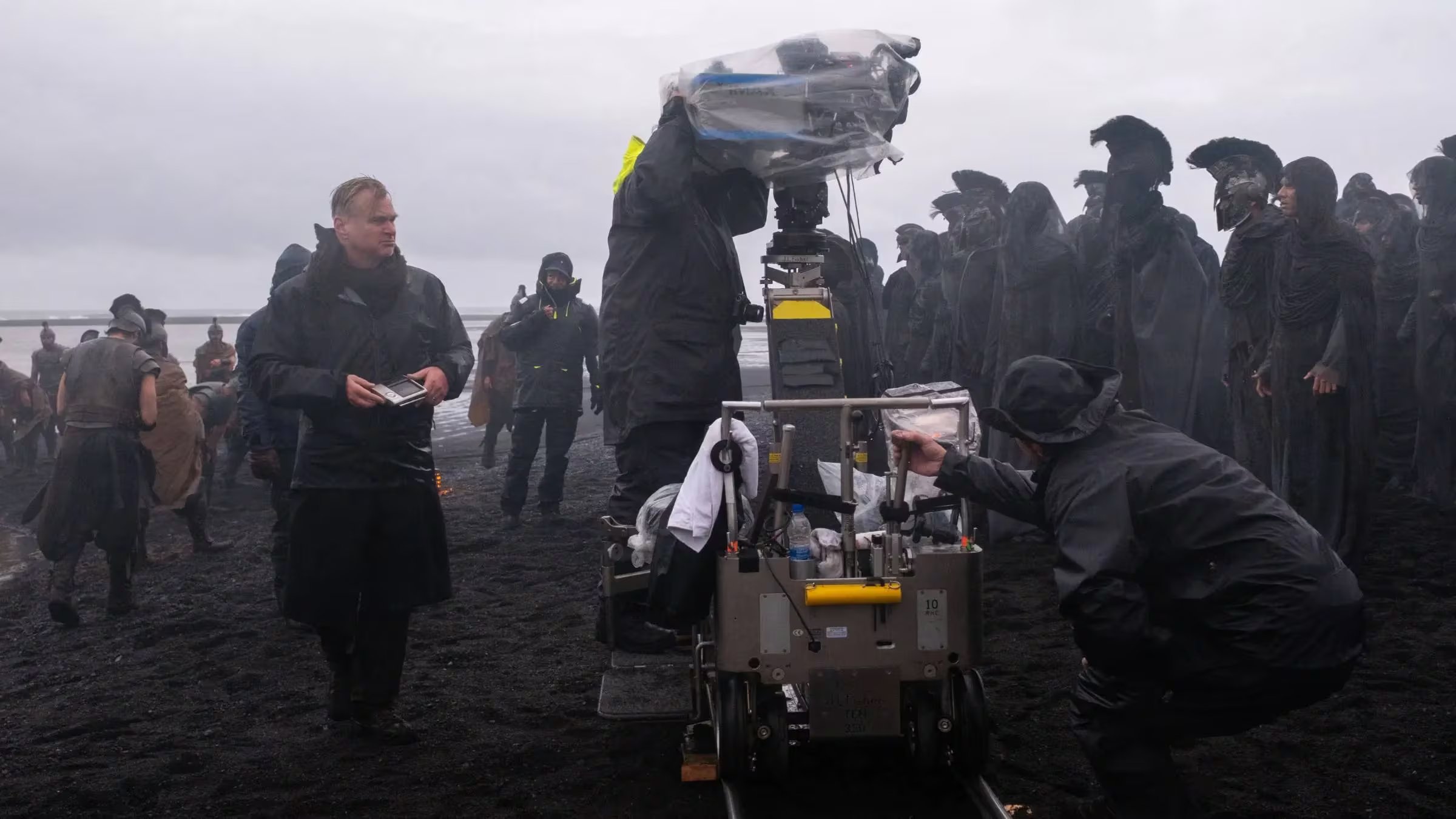 Mottram entrevistó a Christopher Nolan y a buena parte del reparto y del equipo técnico de 'La Odisea'