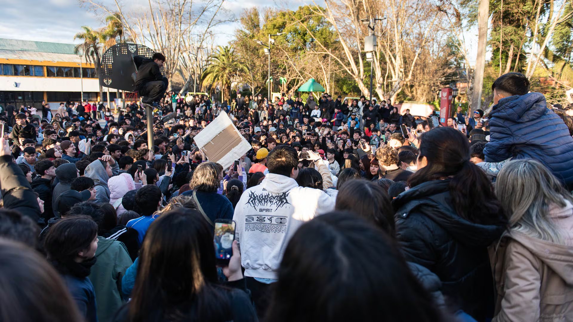 Unas quinientas personas se reunieron para la