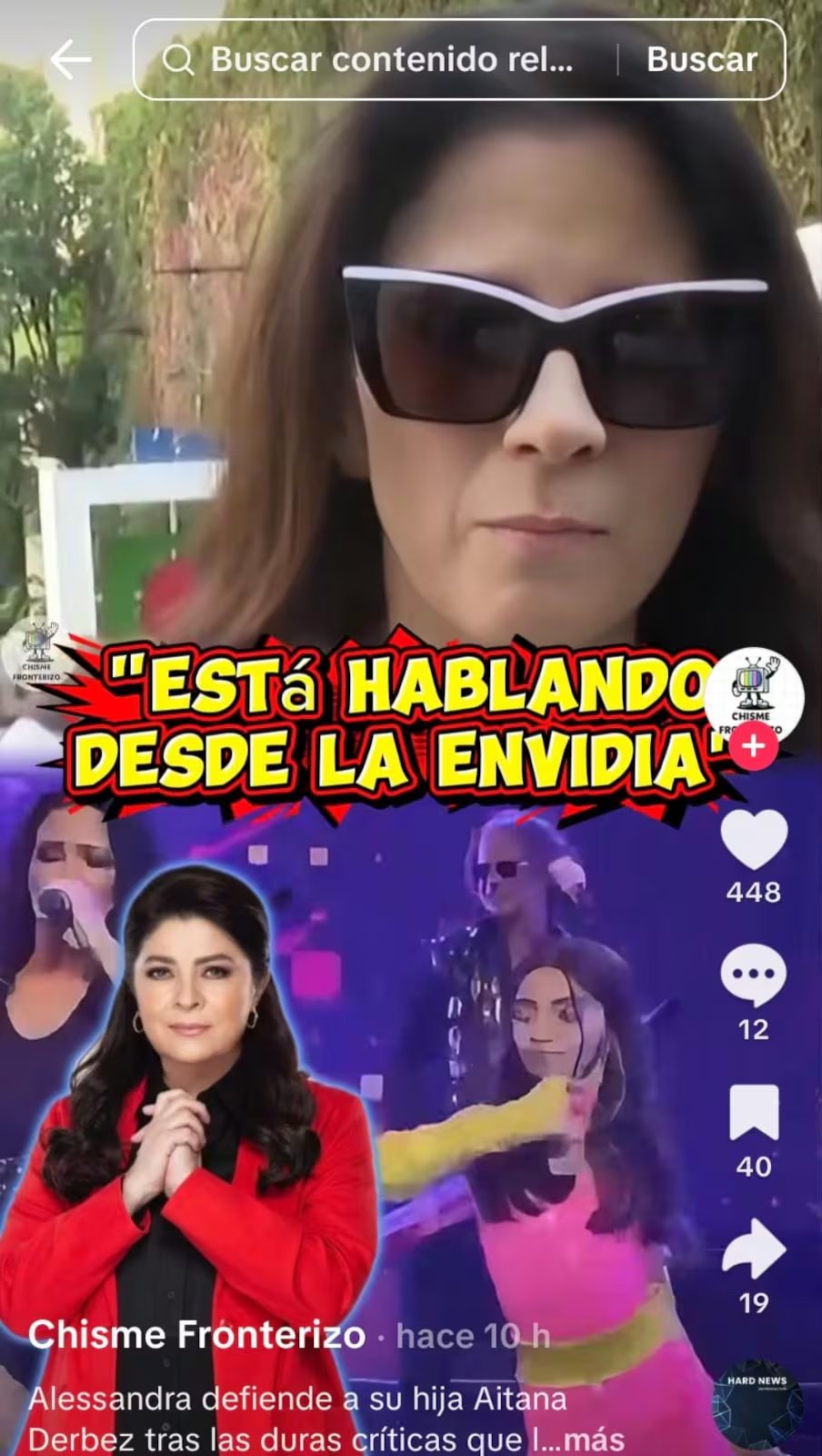 En TikTok se viralizó un video hecho con IA donde Alessandra Rosaldo estalla contra Victoria Ruffo. (TikTok)