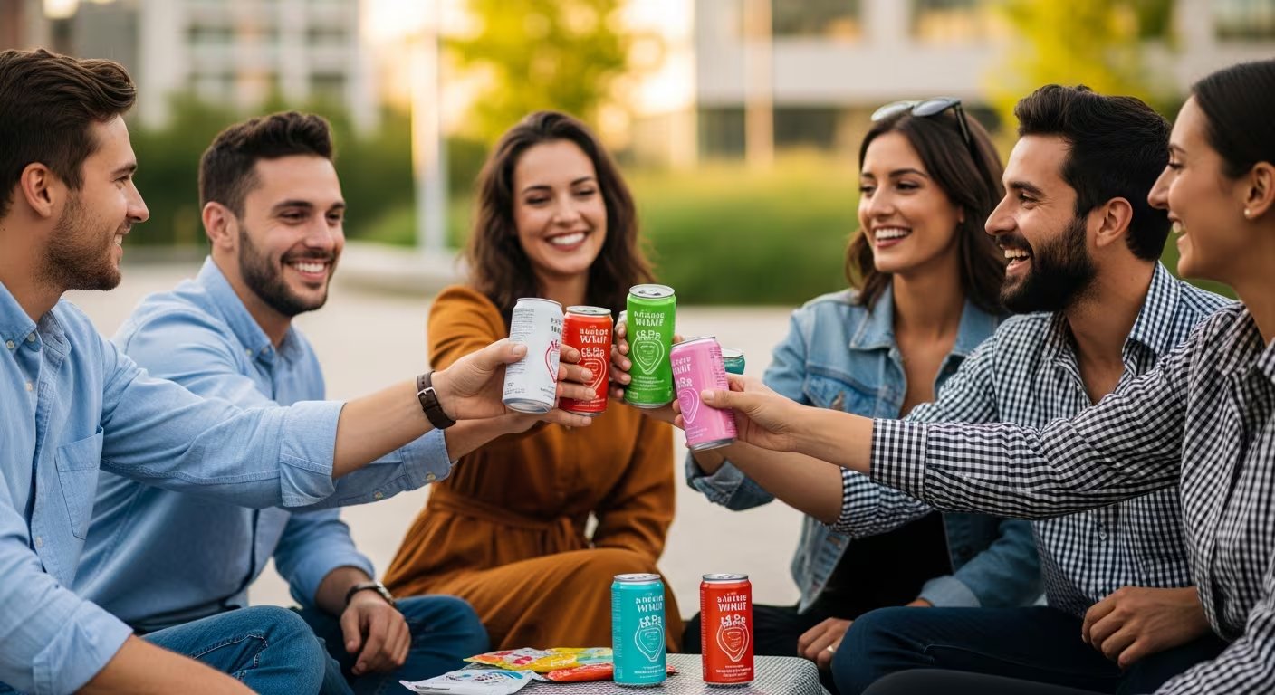 El vino se presenta en distintas propuestas elegidas por su practicidad y capacidad de captar consumidores jóvenes (Imagen Ilustrativa Infobae)