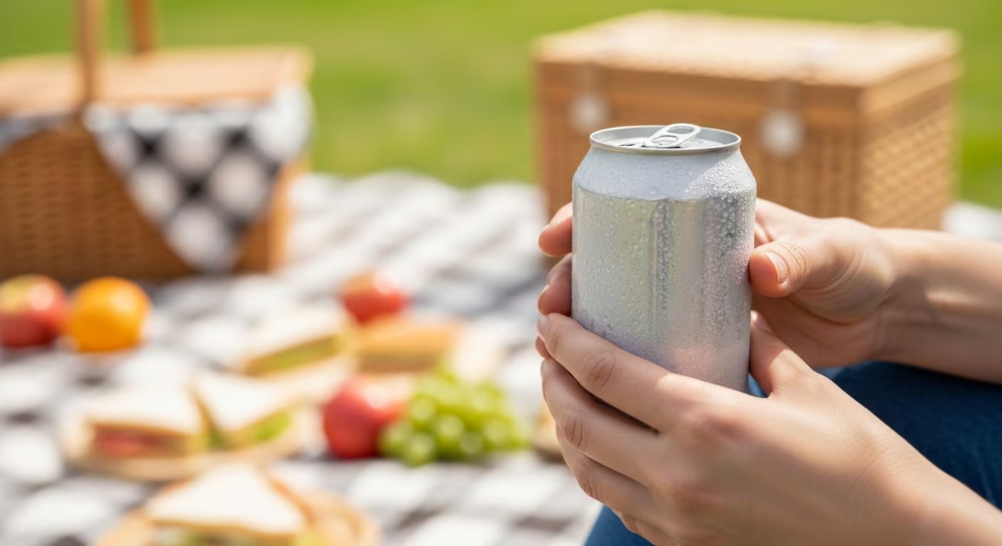 Las latas de vino permiten controlar la porción y reducir el desperdicio facilitando la prueba de nuevas variedades (Imagen Ilustrativa Infobae)