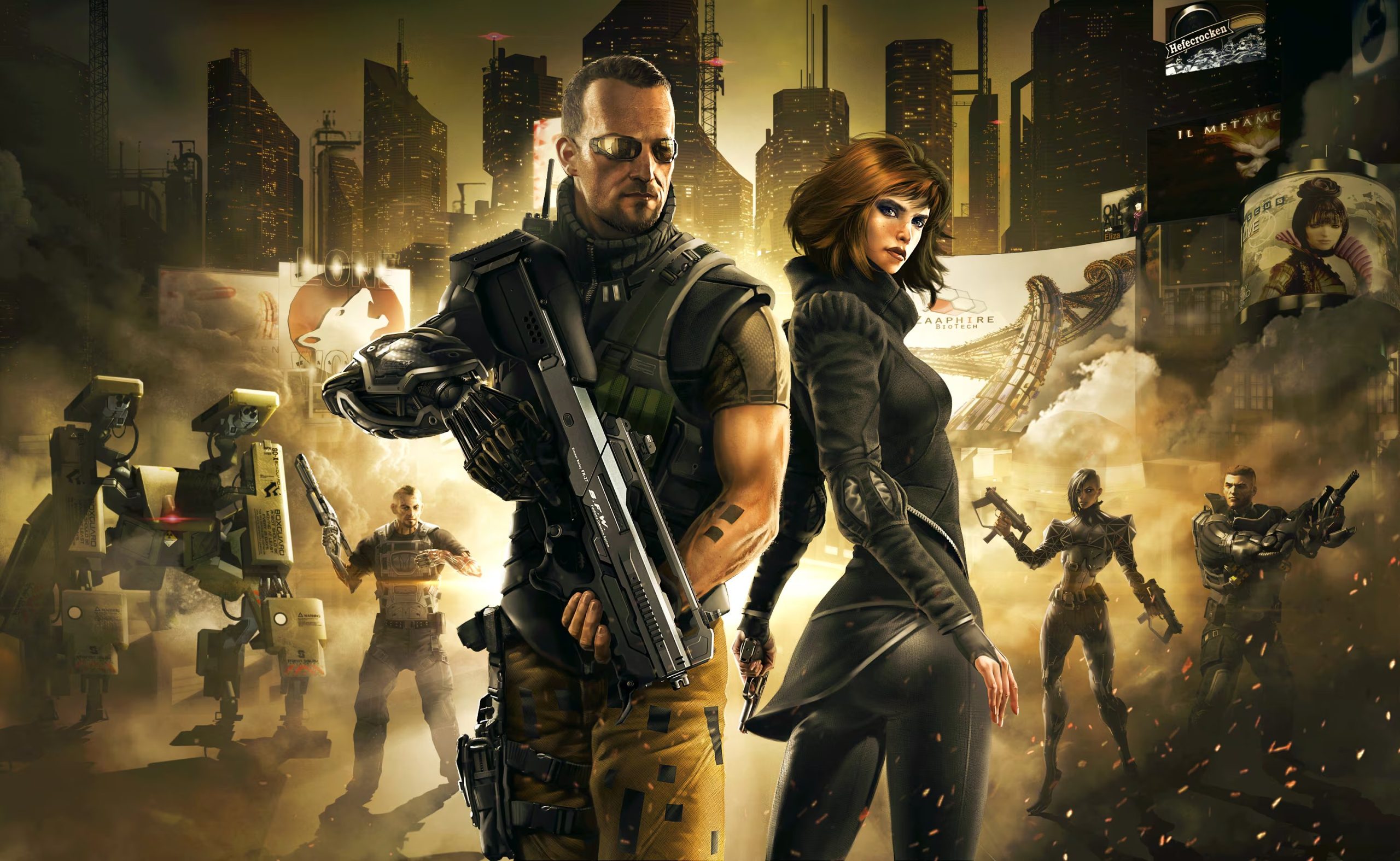 Deus Ex: The Fall | Desarrolladores: N-Fusion Interactive, Square Enix | Distribuidores: Eidos Interactive, Square Enix