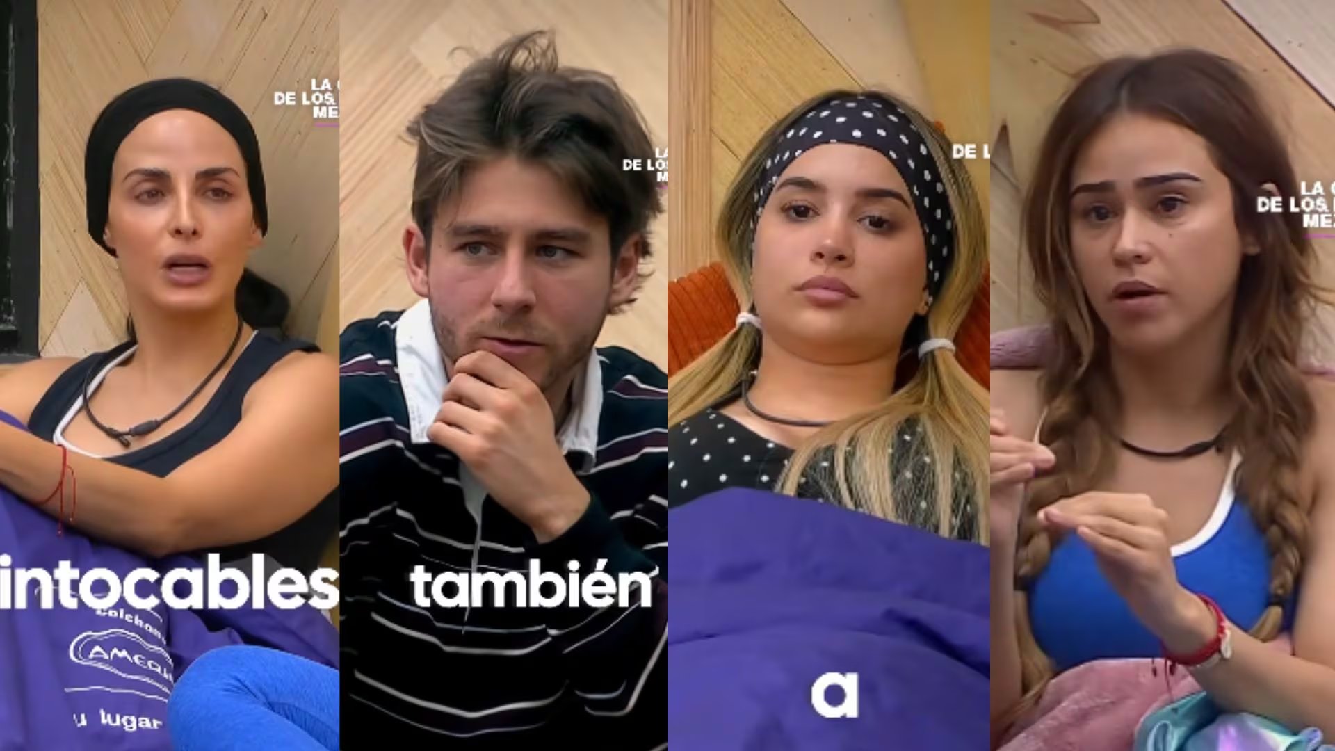 La modelo y tres compañeros cerraron el primer acuerdo estratégico de la temporada dentro del reality de Televisa. (Captura de pantalla TikTok)