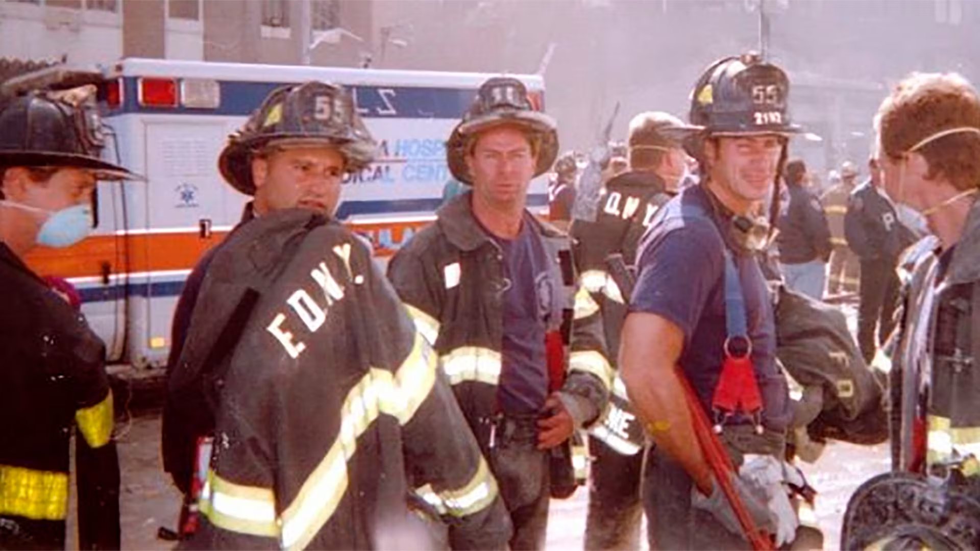 El 11 de septiembre de 2001, Steve Buscemi intentó comunicarse con la estación Engine 55 del FDNY y, al no obtener respuesta, caminó hacia el sur de Manhattan (@JohnPompliano)