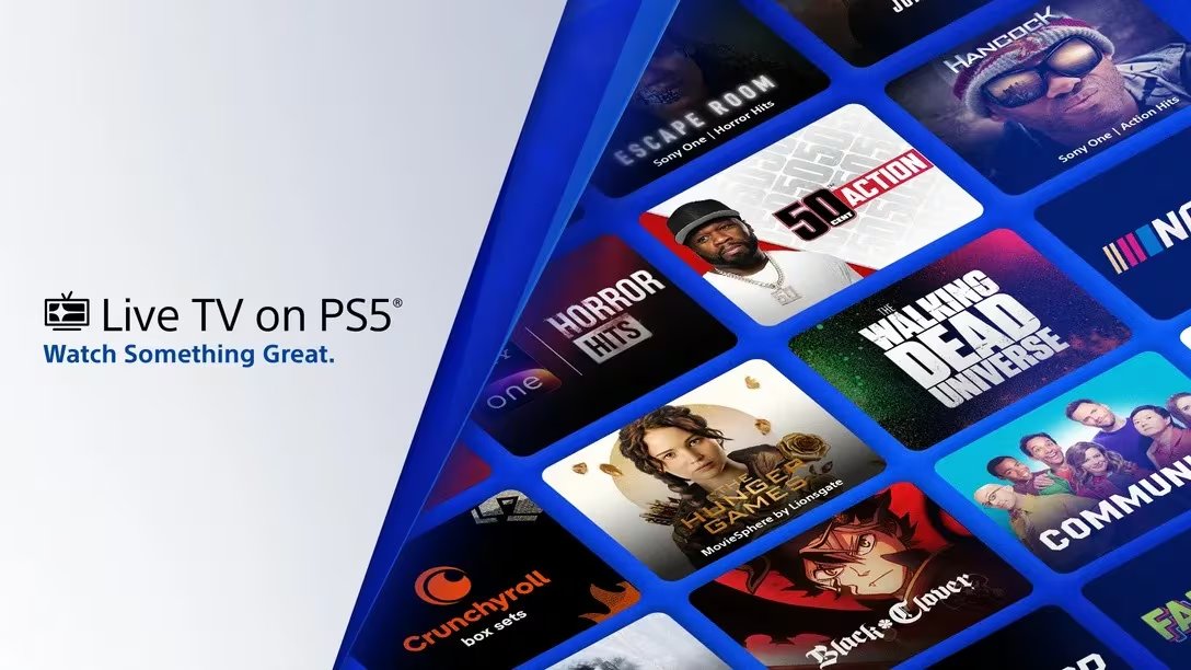 Sony habilitó Live TV en PlayStation 5, un servicio gratuito con más de 100 canales en vivo y contenidos bajo demanda. (PlayStation)