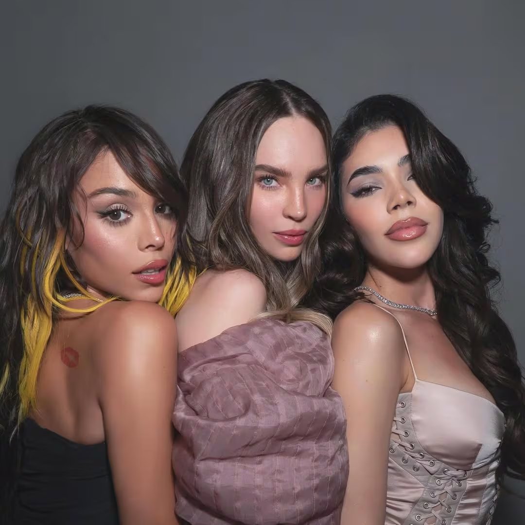 Danna, Belinda y Kenia Os. (Instagram)
