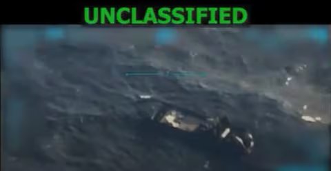 El Gobierno de Estados Unidos ha estado atacando embarcaciones en aguas del Caribe por su vinculación con el narcotráfico - crédito captura de video