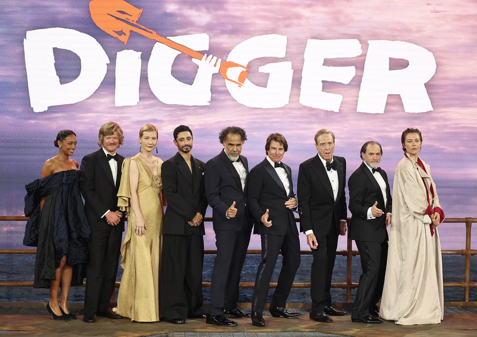 El reparto del filme