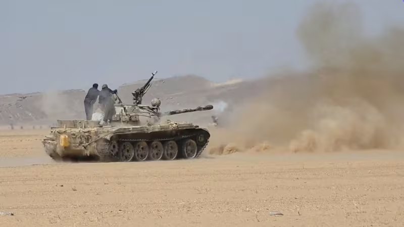 Los rebeldes hutíes volvieron a lanzar ataques contra territorio saudí (Centro de Prensa de las Fuerzas Armadas Yemeníes/Distribución vía REUTERS)