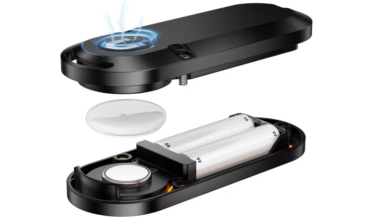 El accesorio TimeCapsule de ElevationLab permite que el AirTag funcione sin cambio de batería durante una década, según el fabricante.