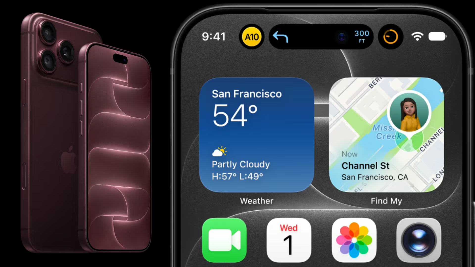 La Isla Dinámica del iPhone 18 Pro es más pequeña y estrecha que en generaciones anteriores, permitiendo mostrar hasta tres actividades en directo de forma simultánea. 
(Composición Infobae: Apple)